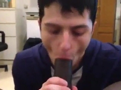 Black Amateur Blowjob: Suck n' Swallow