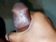 Milking lil sausage in slow mobility