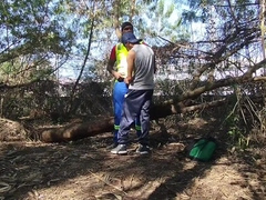 Employee smashes helper behind station