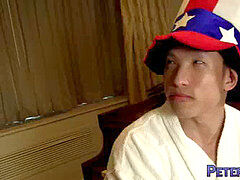 Muscular Gaysian flipflop penetrating with ultra-cute ash-blonde boyfriend