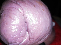 Close up cum dripping