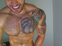 Muscle hunk, muscle men big cock, gay muscle