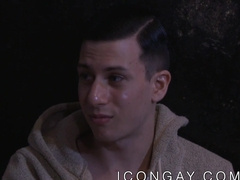 Hunk beauty Roman Todd pounds sturdy ass after blowjob
