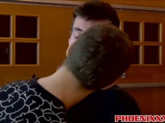 2 Lads Share their Firm Rods in Mischievous Xxx Intercourse