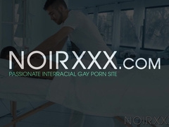 Masseuse Dante Colle started rubbing my back before going inside my ass