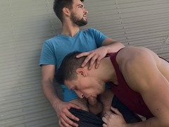 Dalton Riley gets fucked bareback by Johnny Rapid in the locker room