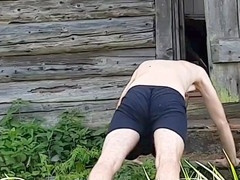 Just morning refresh and release in boxers