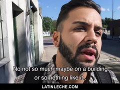 LatinLeche - Bearded Brazilian Man Used On Camera