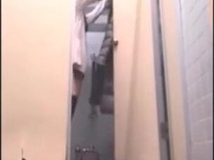 Asian Crossdresser Cums Outside 2