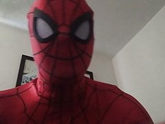 Spiderman in the morning
