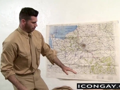 Horny captain Billy rams his dick on Colt tight hole