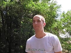 Handsome Dude Is On The Way Home When He Notices A Hot Twink By The Side Of The Road Ready To Get Fucked - BIGSTR