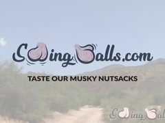 Young stud Oliver Dean shows us that outdoor cock stroking is fun too