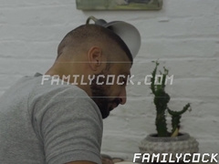 I erupted my cum on my slender body after my stepdad Marco Napoli plows my hole