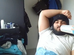 Solo masculine eating Fruit and talking About His Day(s) #5