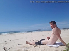 Beach Wank Off two