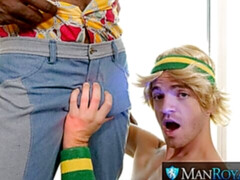 3some anal video with Kevin Ateah, Radim Valovy, and Karel Kolomaz