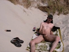 A sunny day at the beach turns into a steamy outdoor encounter