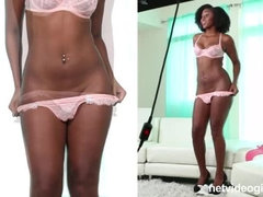 Arsch, Schwarz, Schwarz, Behaart, Muschi, Titten