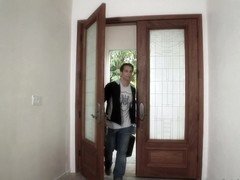 Nice love-making scene by teen lass and her young partner