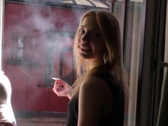 素人, 美女, ブロンド, 茶髪の, 指いじり, 小柄, オマンコ, 剃毛