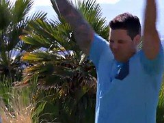 Group of swingers play nasty game and blowjob outdoors