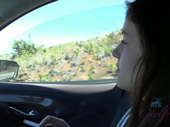 ビーチ, 露出狂, 彼女, アウトドア, ハメ撮り, 公共, 喫煙, のぞき