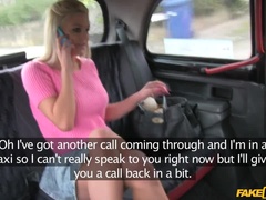 Busty Blonde Wraps Her Pussy Around Cabbie's Dick To Protect A Secret