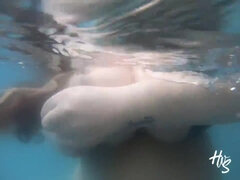 Bikini, Érotique, Fétiche, Monstre, Piscine, Pov, Nénés, Sous marin