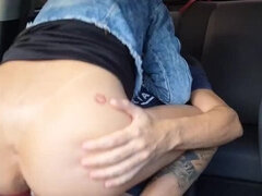 Blasen, Auto, Paar, Handjob, Hd, Nackt, Zierlich, Portugiesisch