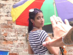 Blasen, Braunhaarige, Hardcore, Latina