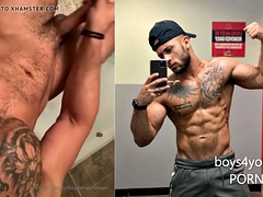 Leie, Grosser schwanz, Kompilation, Schwul, Masturbation, Muskel, Netzkamera