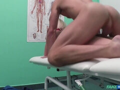 Babes, Big cock, Big tits, Blonde, Blowjob, Doctor, Shaved, Tits