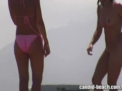 Amateur, Playa, Morena, Hd, Madres para coger, Nudista, Al aire libre, Voyeur