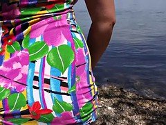 美女, ハードコア, 巨大, アウトドア, 公共, のぞき