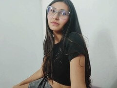 Amateur, Sucer une bite, Collège université, Robe, Lunettes, Fait maison, Jupe