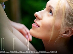 18, 指いじり, なめる, 淫乱熟女, 母, アウトドア, 小柄, ピグテール