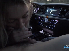 Grosser schwanz, Braunhaarige, Auto, Hardcore, Hd, Mann mann frau, Pov, Flotter dreier
