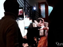 Hinter den kulissen, Küche, Masturbation, Solo