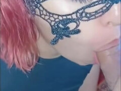 Amateur, Linda, Polla, Pajear, Latina, Mascara, Chupando, Tetas