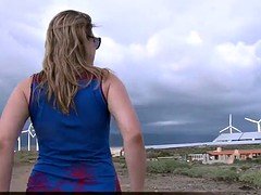 Amateur, Beach, Housewife, Licking, Masturbation, Milf, Outdoor, Voyeur