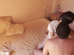 Cock sucking, squealing, porno en espanol