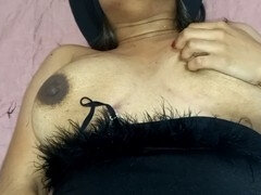 Amateur, Cul à la bouche, Chambre à dormir, Sucer une bite, Double pénétration, Seins naturels, Chatte