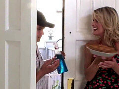 Белье, Зрелые, Милф, Чулки, Сиськи