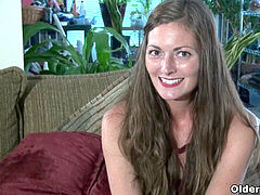 Amerikanisch, Geile alte tussi, Reif, Milf, Mutti, Nylon, Strumpfhose, Titten