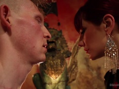 Bondage domination sadisme masochisme, Femme dominatrice, Doigter, Orgasme, Douleur, Chatte, Rugueux, Esclave