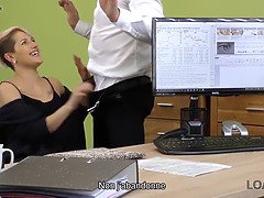 Lussy Sweet gets her tight ass drilled for cash