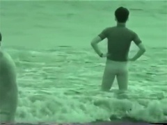 アジア人, ビーチ, 日本人, 公共