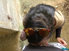 Amateur, Sucer une bite, Faciale, Branlette thaïlandaise, De plein air, Public, Avaler, Serré