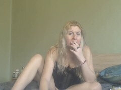 Fingern, Lingerie, Masturbation, Mutti, Orgasmus, Muschi, Erotischer film, Spielzeuge